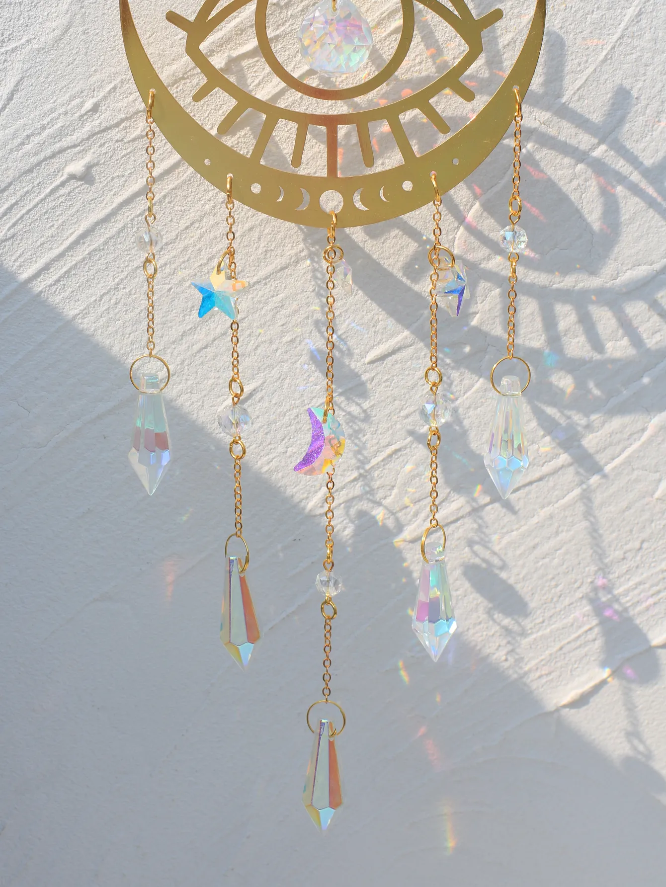 DHgate.com:Suncatcher Crystal Hanging Ornament Prismatic Boho Window ...