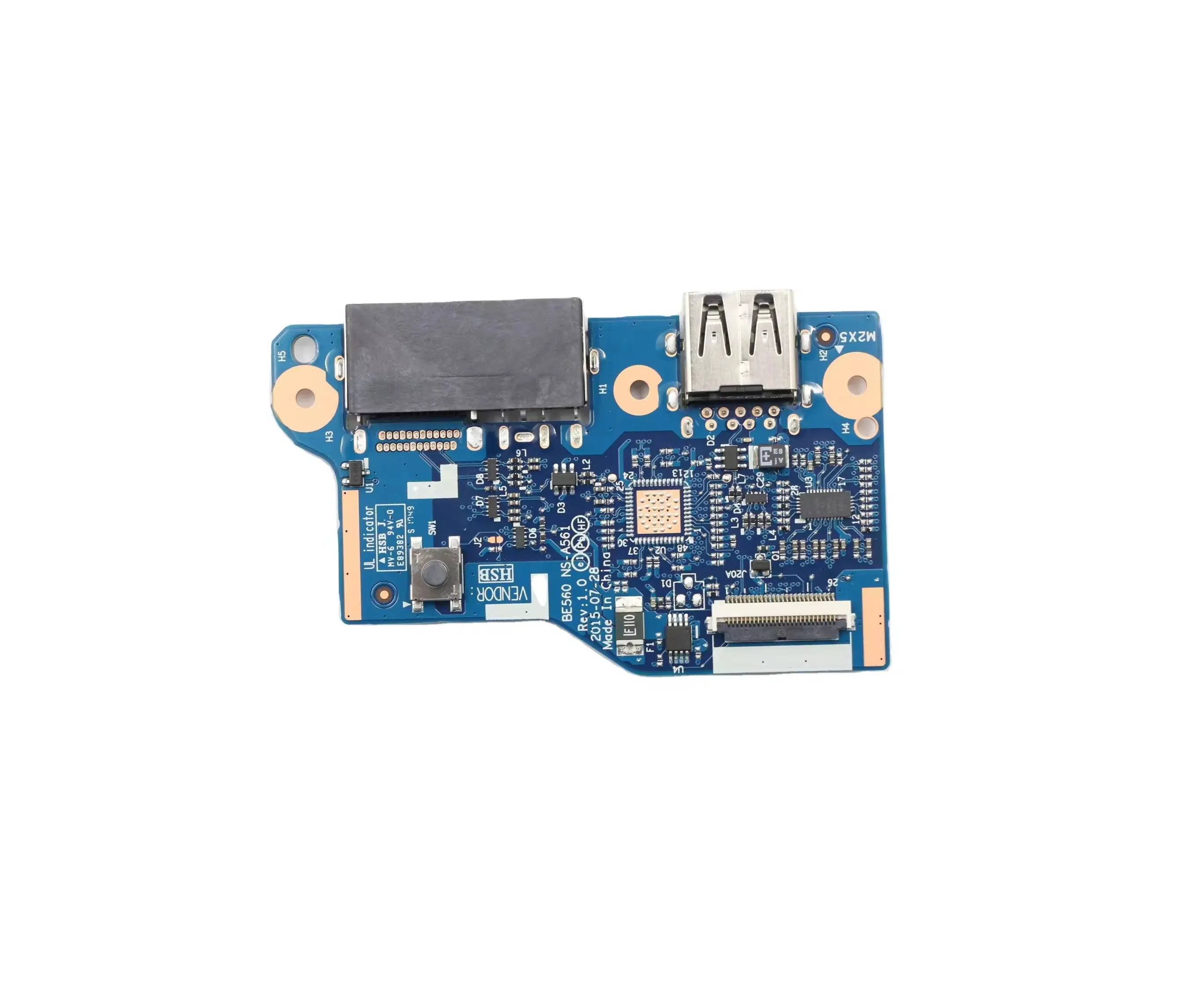 Upgraded USB Board Web I/O Card for Lenovo Thinkpad E560 E565 (01HY646)