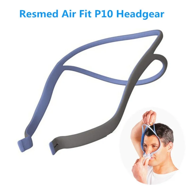 20cc justeringsklämmor och pannbands passform för resmed airfit P10 nasal kudde CPAP-Mask Headgear System ersättningsåtkomst