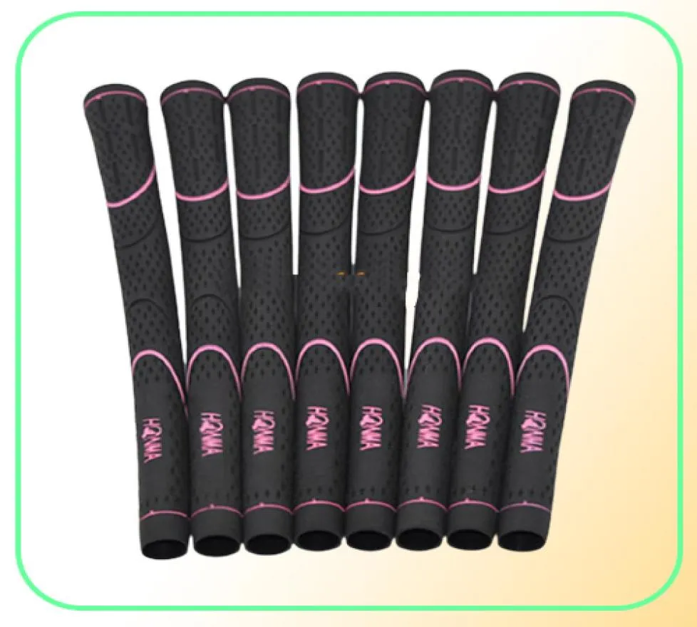 Womens Honma Golf Grips de alta qualidade Clubes de golfe de borracha agarra as cores pretas na opção 20 PCSLOT Irons Clubs Grips 4112526