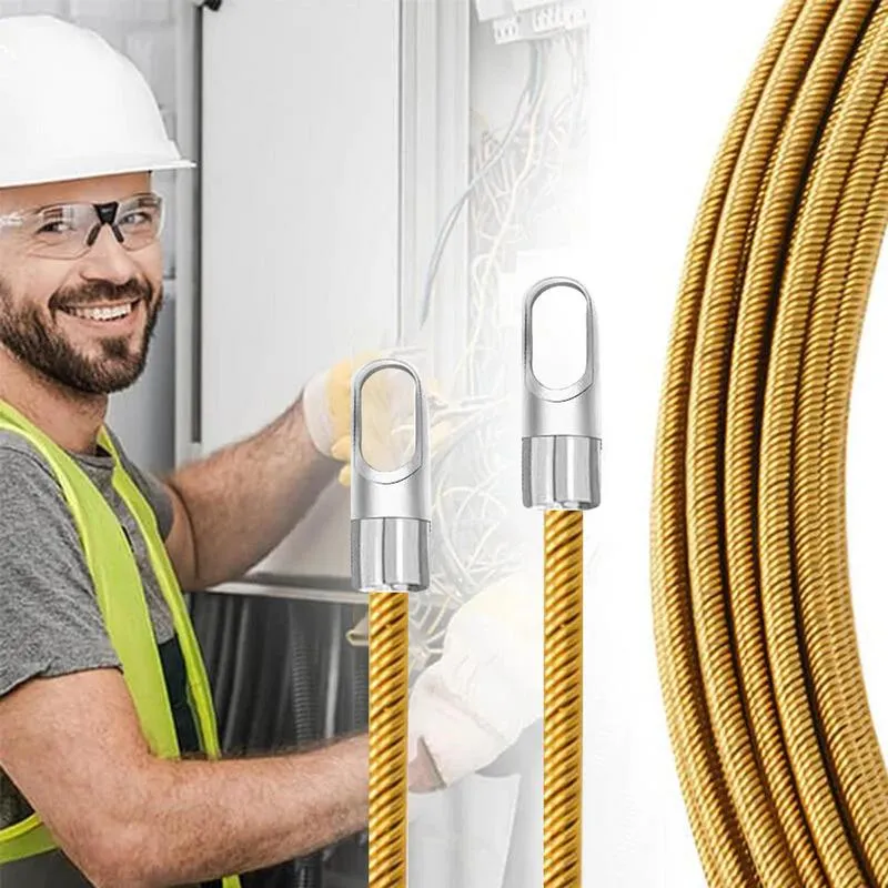 Wire Lead Threading Device Fish Tape Cable Puller Electrical Spring ...