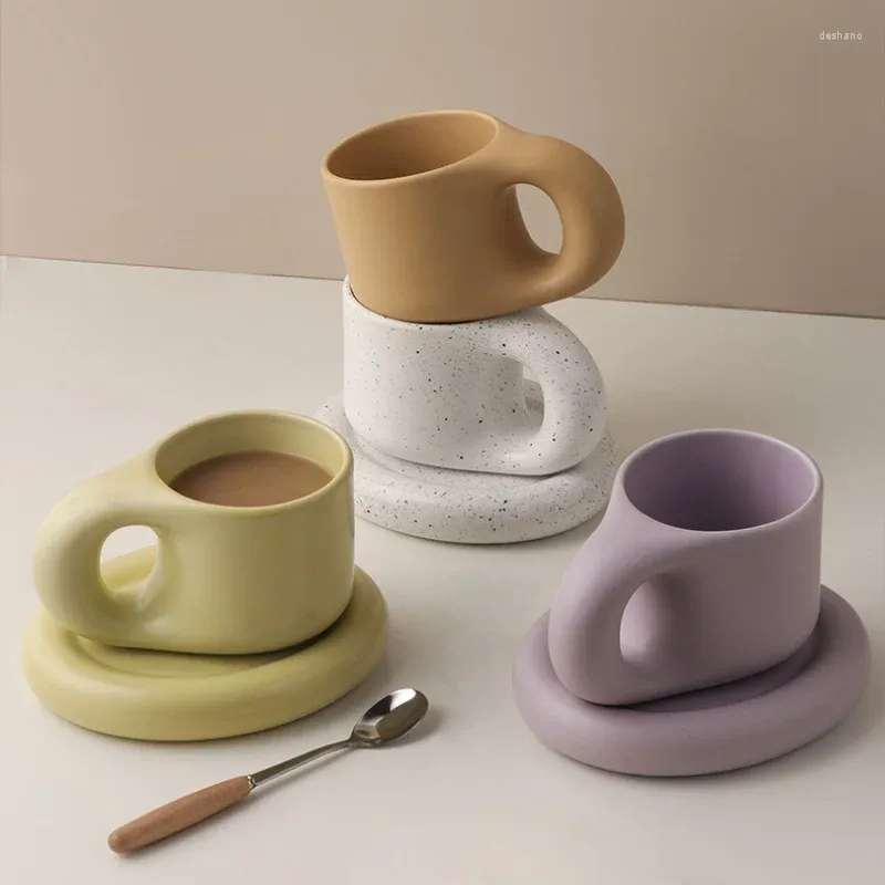 Кружки Nordic ins Style Pangpang Fat Mug Creative Novely Cup и Boucer Coffee Ceramic