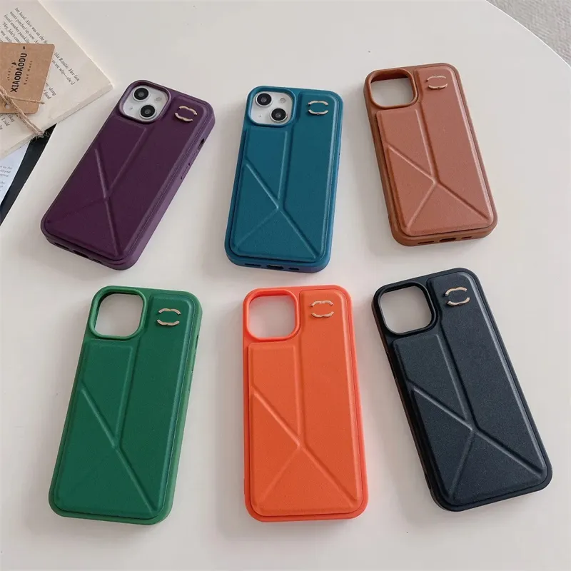 Designer Phone Case Fashion Iphone 14 Promax 13 12pro 11 Cases Deformation Kickstand Cellphone Cover
