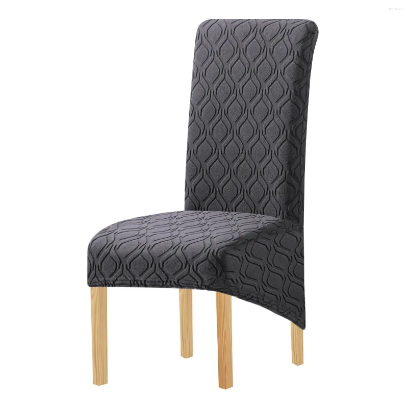 Couvre-chaise Couvre ménage petit jacquard couvre élastique en tricot