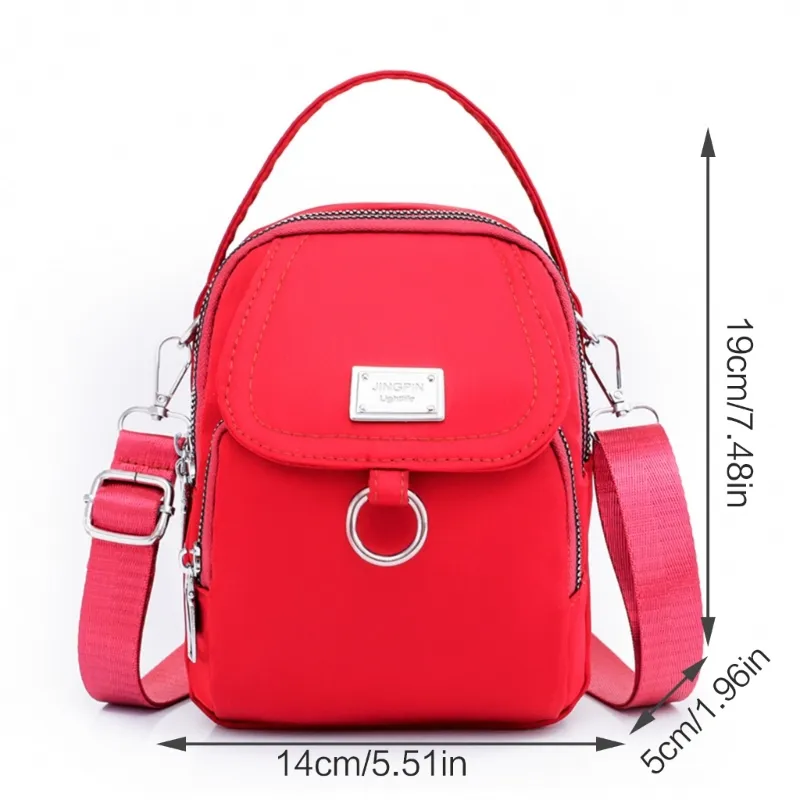 Womens Small Shoulder Bag Simple Crossbody Bag Cute Satchel Bag 3 Layers Mini Handbag Female Messenger Bag Ins Phone Bag From 27 97 DHgate