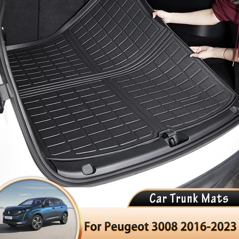 GEPCO Motorhaubendämmung Für Peugeot 3008 II 5008 II - Hitzeschutz Matte Mit Clips