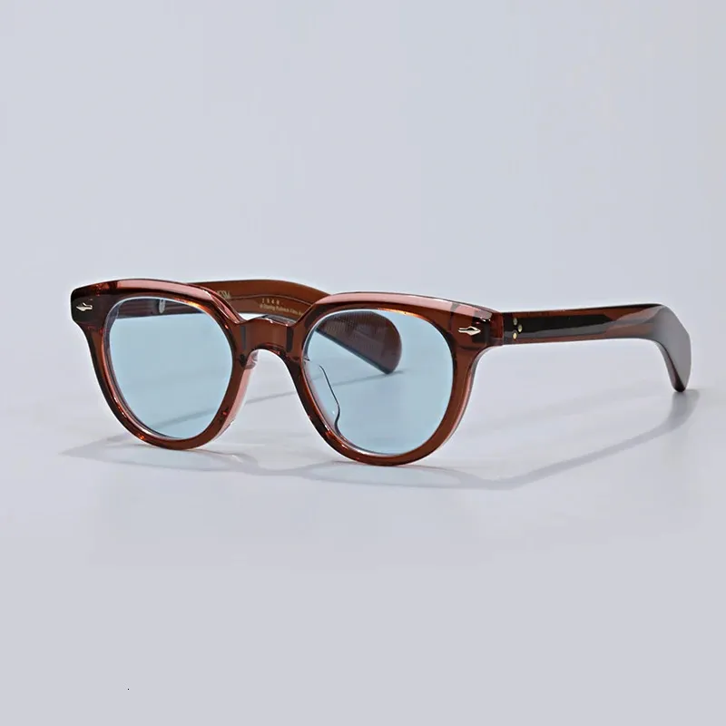 JMM 1948 Stanley Kubrick Acetato Glasses Sunglasses Men designer de moda EyeGlasses