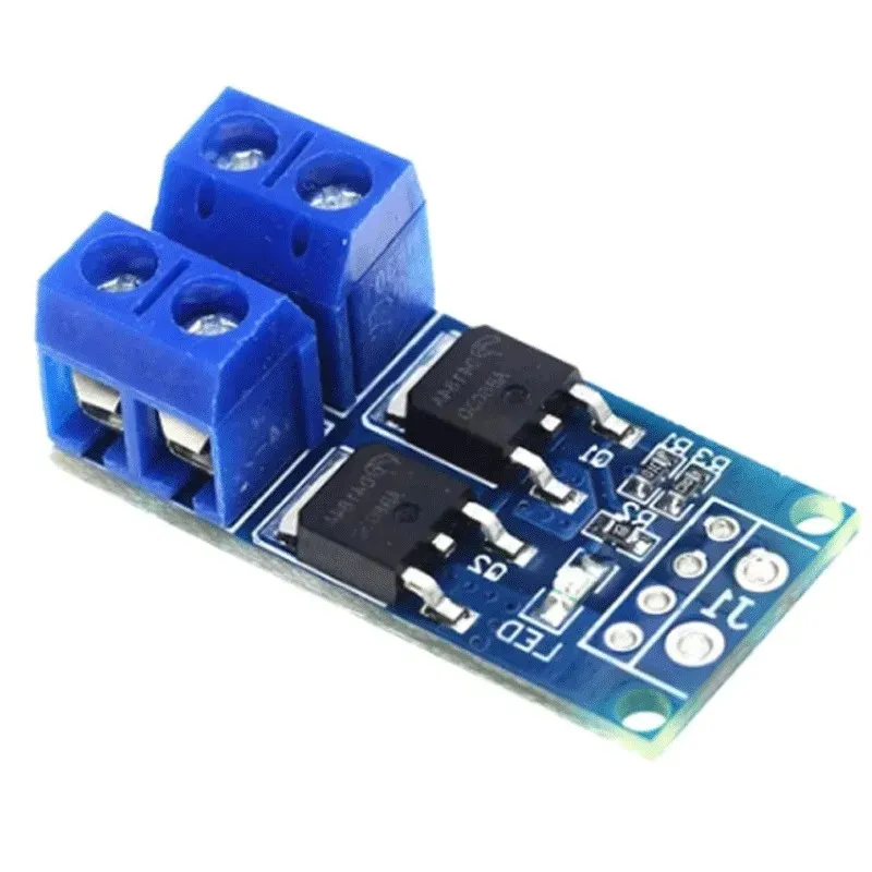 2024 15A 400W MOS FET TRIGH CURTERT MODULE DU MODULE DE RÉGULATEUR PWM PANNEUX POUR ARDUINO POUR ARDUINO MOS FET MODULE