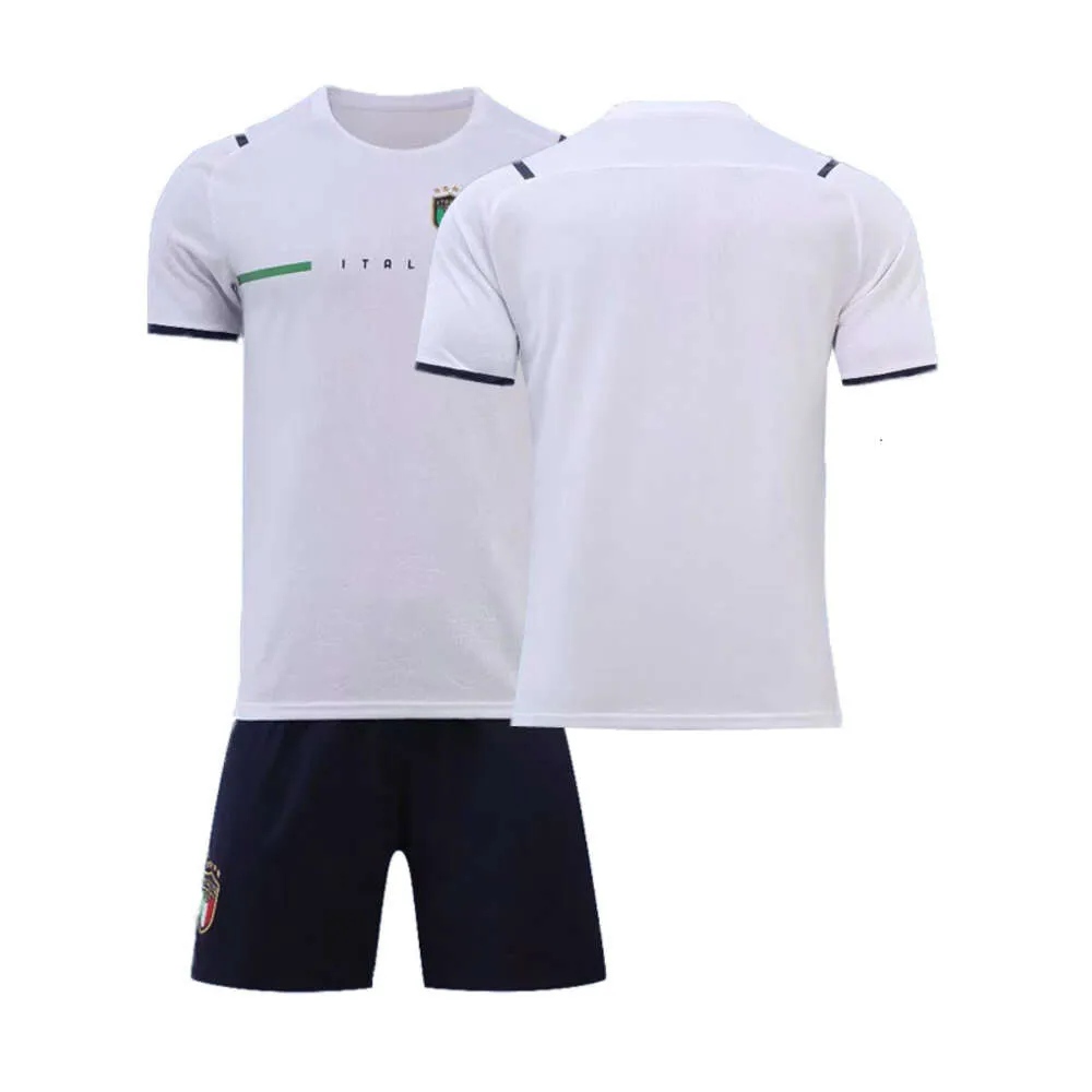 Italy National Team No. 21 Donaruma Football Shirt Adult Childrens Set Italian White Jersey