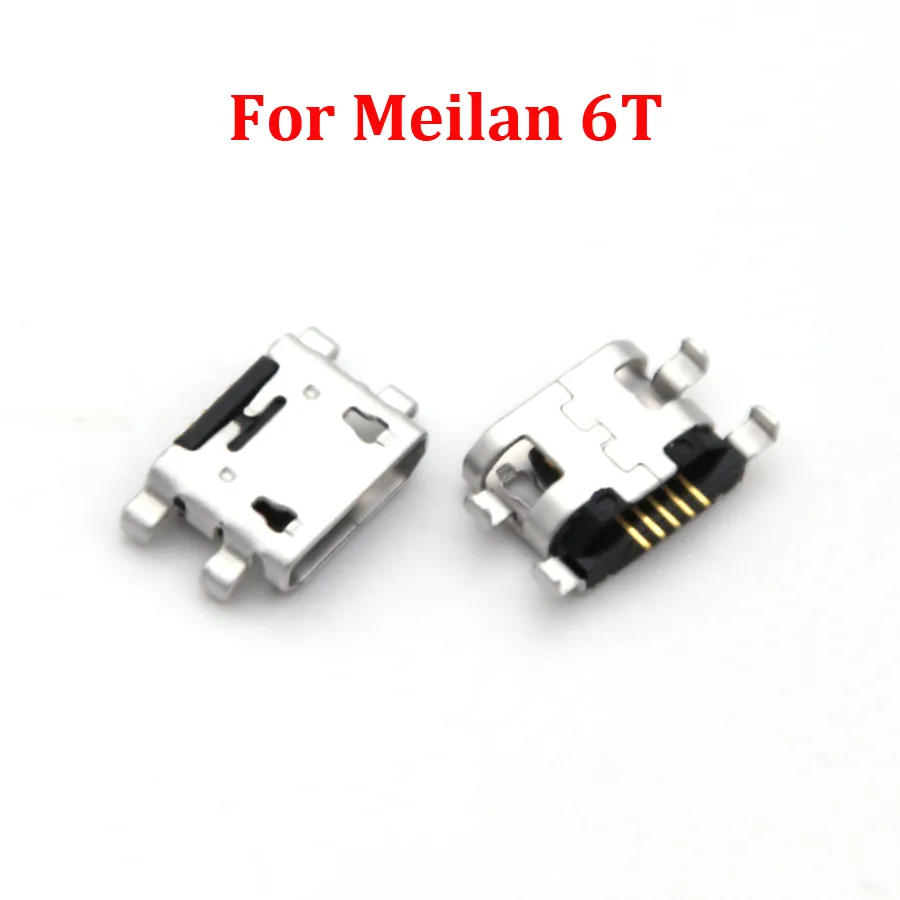 10pcs Micro Mini USB gniazda gniazda ładującego Port Dock Złącze zamienne dla Meilan 6T S6 M3S M8 M6 M5 Uwaga dla Meizu