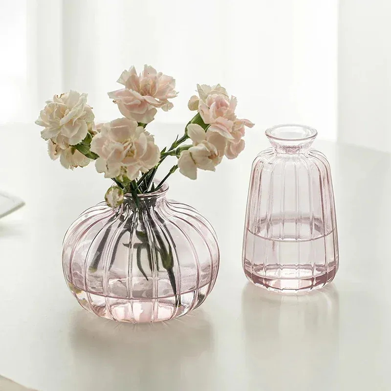 Bouteille de fleur décorative Mini Vase en verre vase pour fleurs