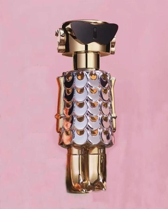 2023 Perfumy o najwyższym projekcie 100 ml robot Phantom Spray Luksusowa marka Women 80 ml Fame Mango Perfumy cytrynowe Zapach trwały wysoko FRA7874231