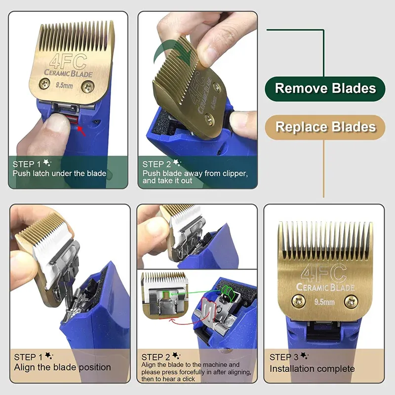 Oster ceramic clipper blades discount