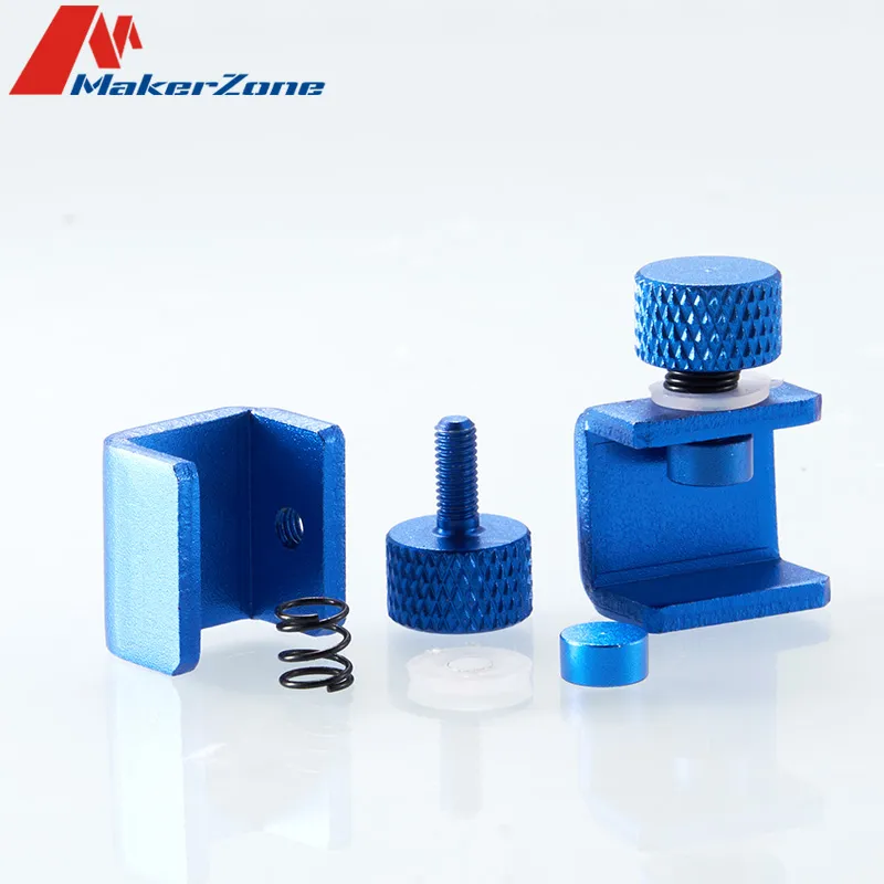 3D geprinte glazen warmtebedeld clip bed klemmen klem build platform verwarmde beddenkast hoedbed verstelbare vaste clip voor ender 3