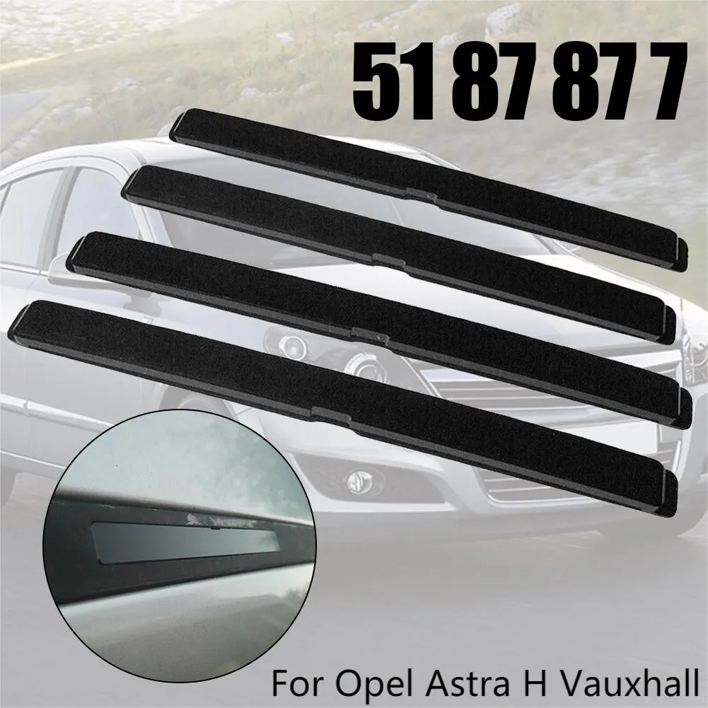 4 Pack Opel Astra H Roof Carrier Clip Cover Durable Secure Easy Installation Enhance Vehicle Appearance