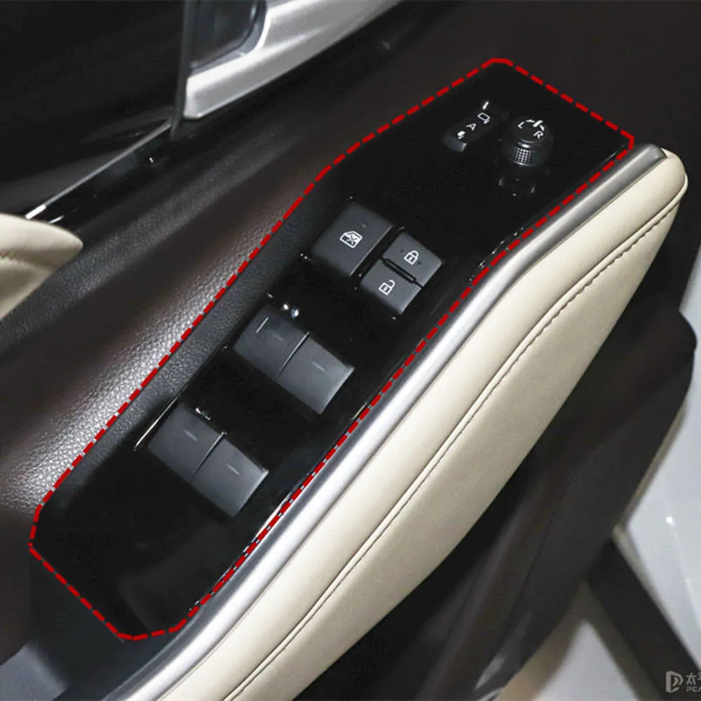 Premium Mahogany Style Control Panel Covers - Enhance Your SUV Interior ...