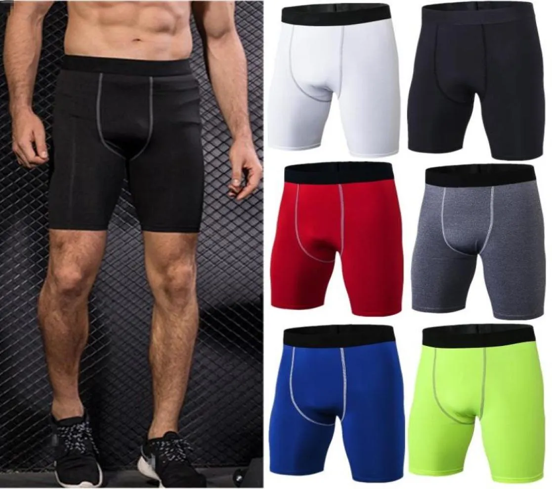 Running Shorts Men Gym Active Wear Warstwa podstawy Warstwa Elastyczne Szkolenie Sports Fitness Trainout Otwear Ubranie 2869018