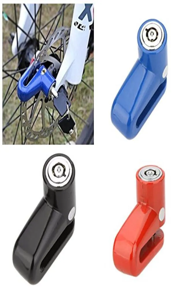 Antitheft Segurança Segurança Motocicleta Bicicleta Lock Aço Mountain Road MTB Bike Ciclismo Rotor Roda de freio de disco Lock6786673