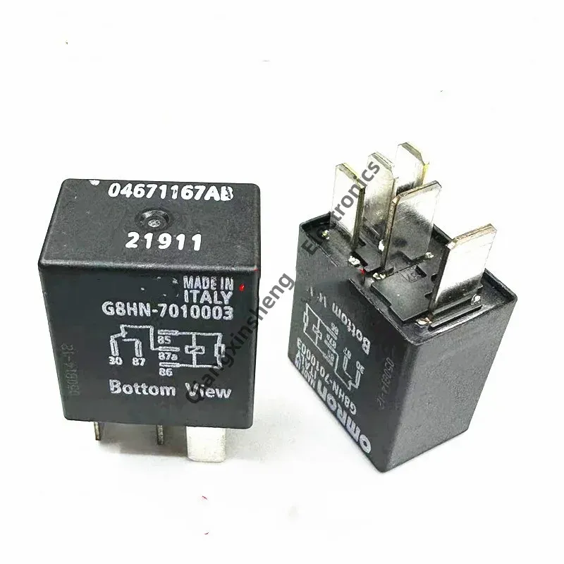 Relé 04671167AB G8HN-7010003 30A12V Relé de 5 pinos