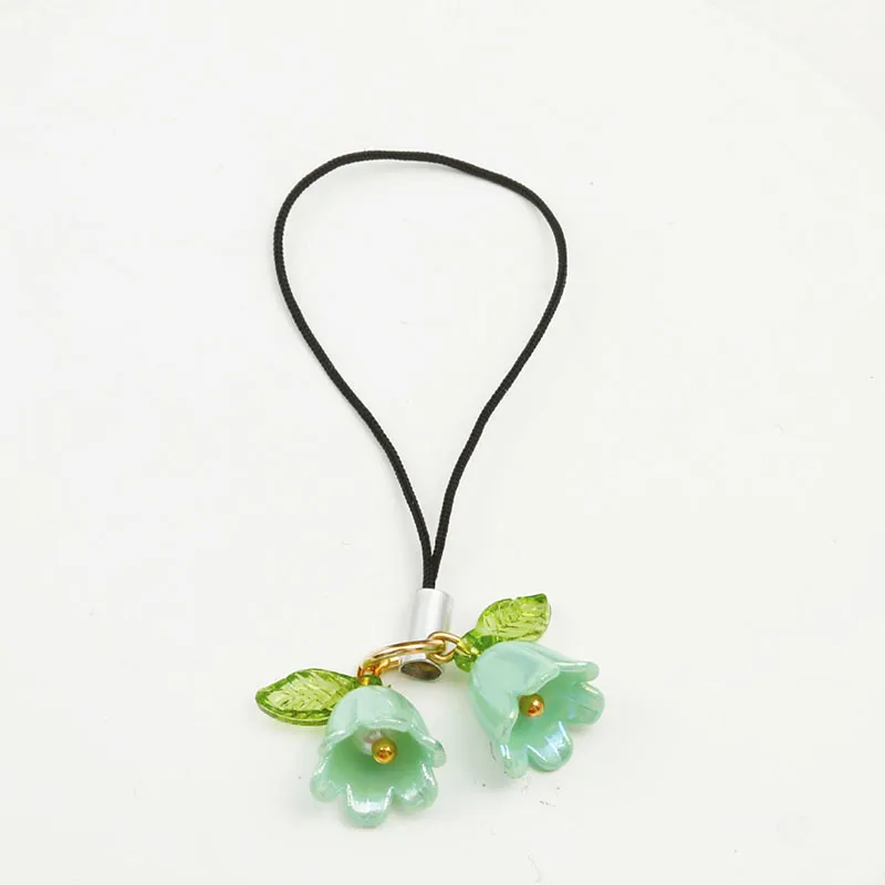 Luxus farbenfrohe Blumen Lanyards Charms für iPhone/Samsung/Huawei/Xiaomi Mobiltelefon Fall Keychain Headset Box Hanging Seil