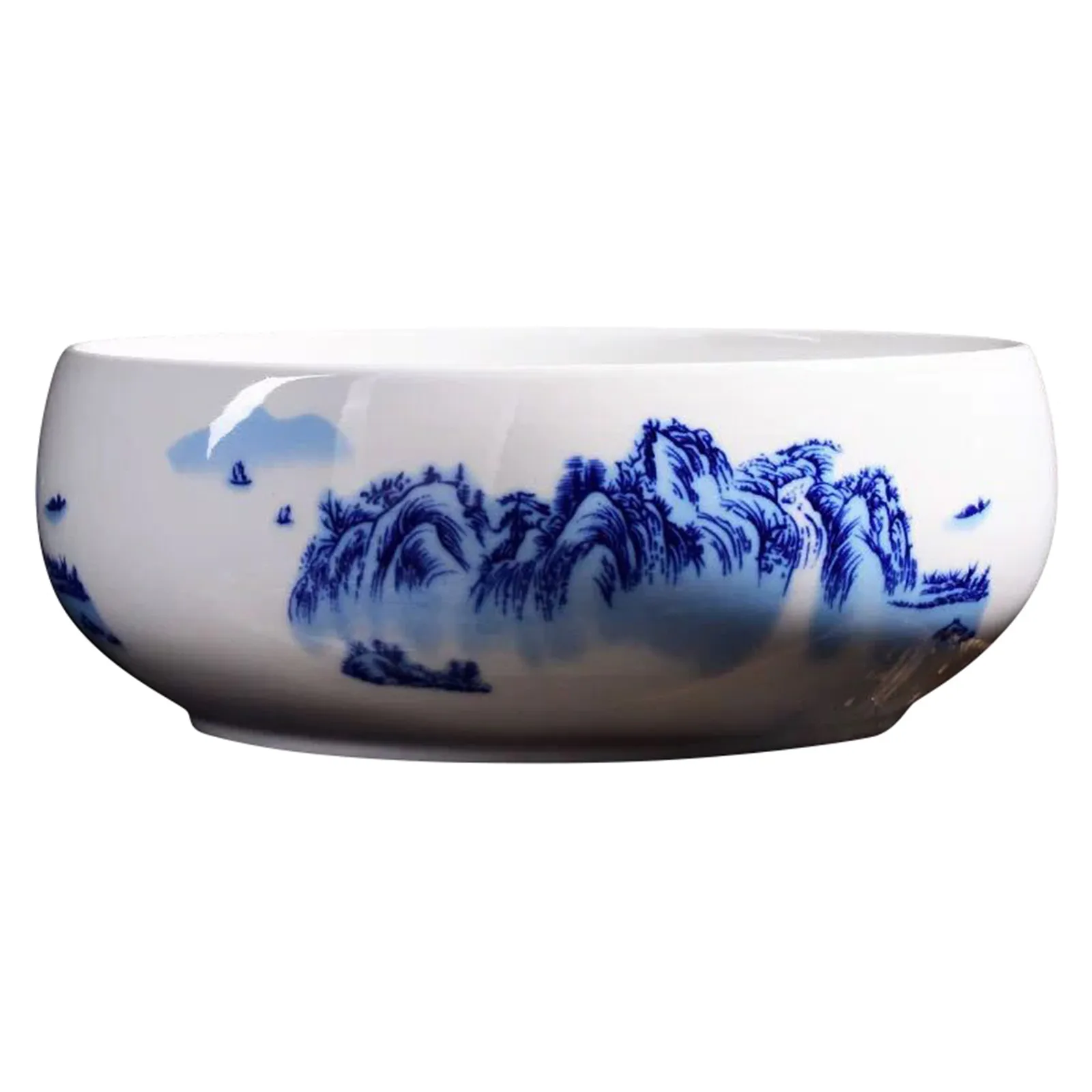 Sukkulenter Topf chinesischer Stil Keramik Sukkulente Pflanzer Töpfe Bonsai Halter Behälter Wohnzimmer Haus Dekoration