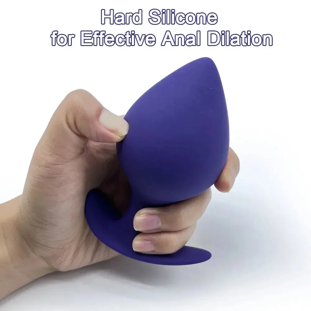 tapered anal plug Gel Anal Extra Large Silicone Anal Plug – Advanced Butt Plug For Anal  Training & Play