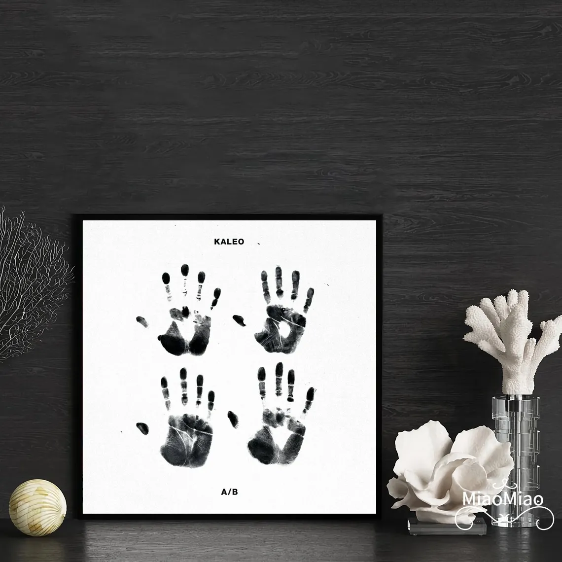 Kaleo A/B Album Art Canvas Poster - Modern Music Wall Art Print, Unique ...