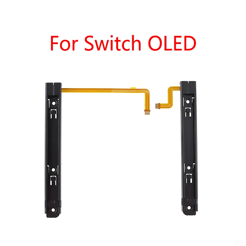 ORIGINAL PARA Nintendo Switch OLED Console esquerdo Slider para o trilho deslizante direto com Flex Cable NS Track