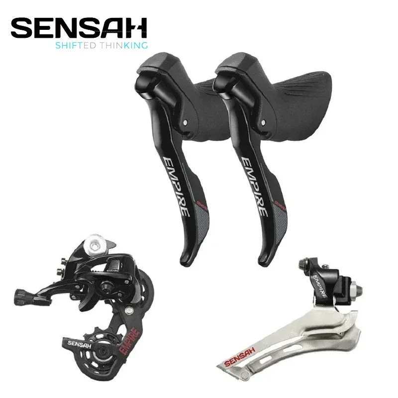 Sensah Empire 2x11 Speed ​​22s Drog Groupset 6 Zestaw R/L Shifter + Rd Wheerily + kaseta/łańcuchy aluminium 2x11v Empire Road Bike