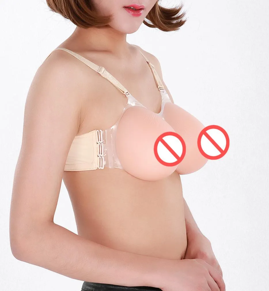 Top Quality a to H Cup Transsexuals Faux seins réalistes Cos de sein réaliste Formes de sein en silicone