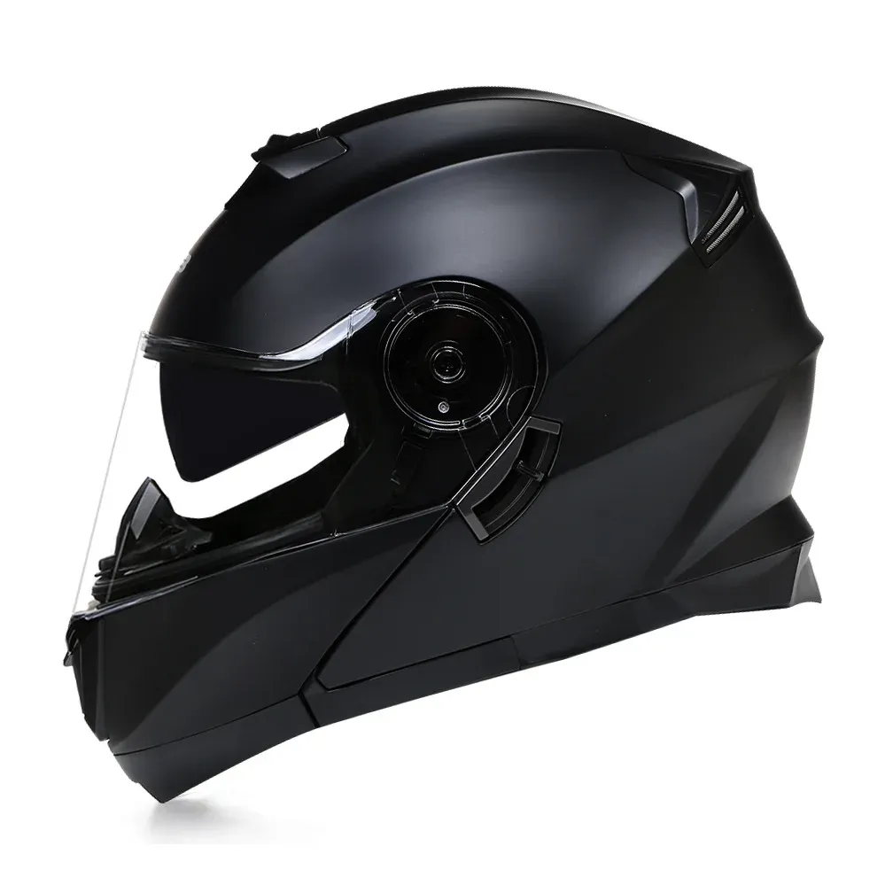 Låg nyckel Motorcykelhjälm Moto de Capacete Motorbike Street Touring Riding Casco Adv Casque Kask Men Women Gift Modular Helmet