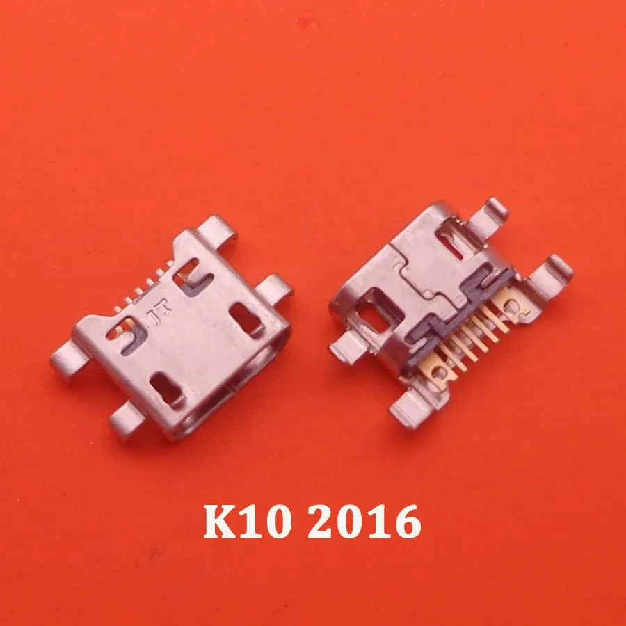 100PCS USB شحن الموصل موصل موصل موصل مقبس مقبس المقبس ل LG K9 K11 K41S K51S K52 K42 K50S K50 K10 K12 PLUS