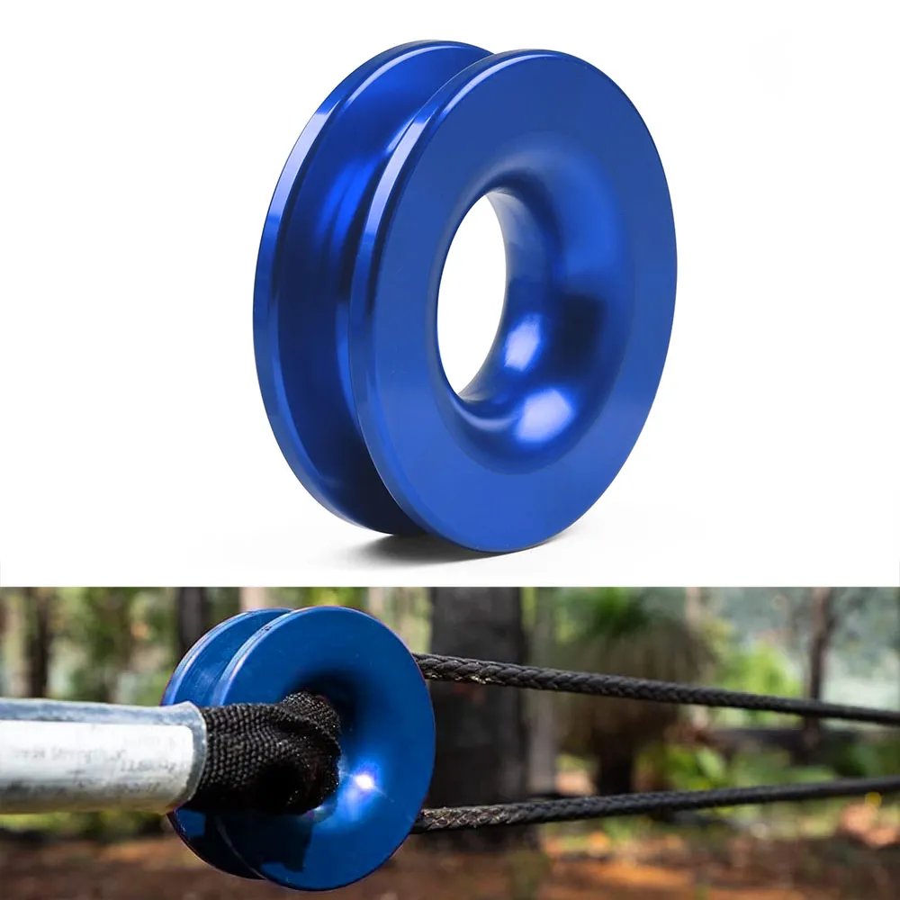 41000lbs Winch Rope Synthetic Soft Shackle Winch Snatch Recovery Ring Set Rugged Shackles With Protective Sleeve For Truck Vehicle Recovery I.176410572 - View #10