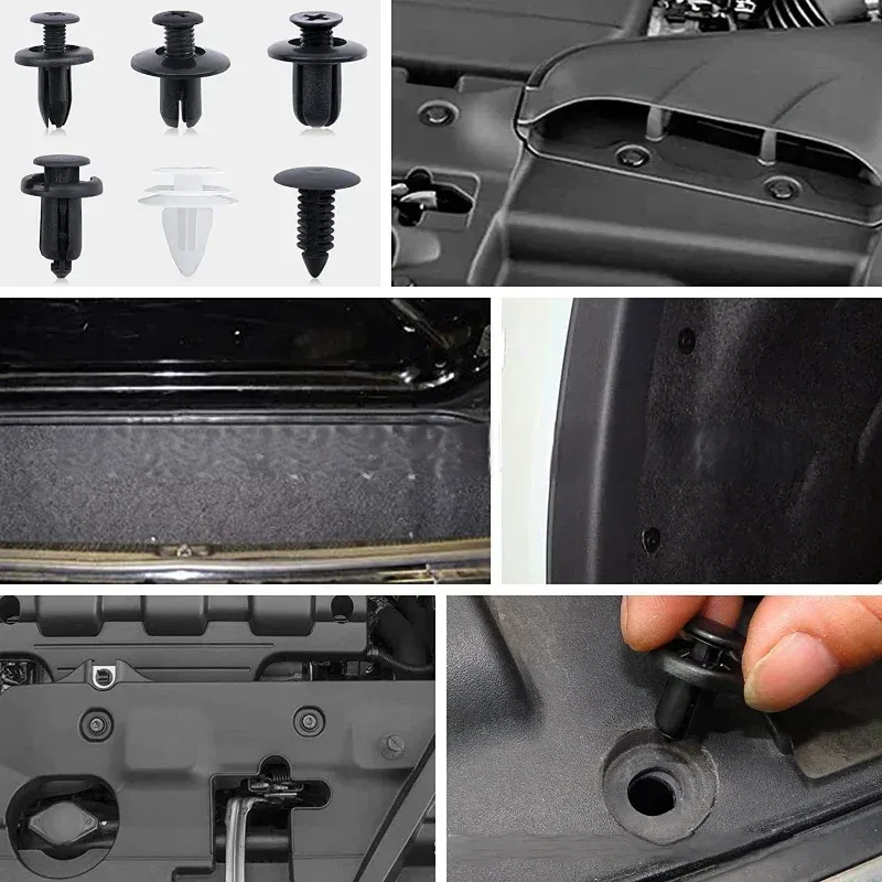 For Mazda Push Pin Rivet Bumper Door Trim Panel Retainer Clip Fastener 6 Sizesc - Foto 9
