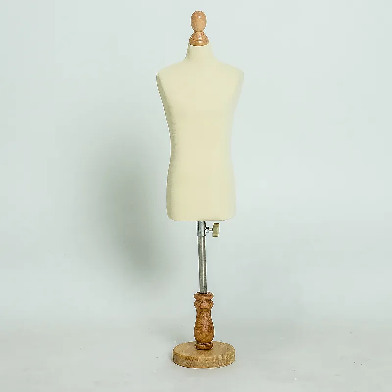 Alto do tamanho de um aluno de corte pequeno do tamanho de mesa Ensino de roupas de costura exibir suporte de mannequin Mini Figure Modelo de adereços