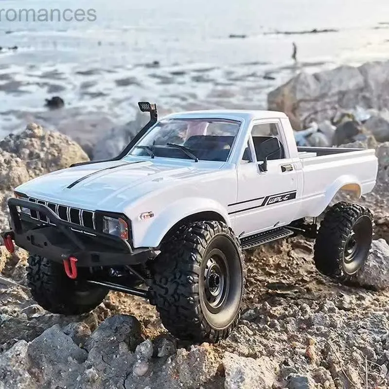 Electric/RC CAR WPL C24 RC Crawler 2.4G Удаленный управление транспортным средством 4WD RTR Внедорожные машины Power Cars Rc Drift Kids Toys Boys 240412