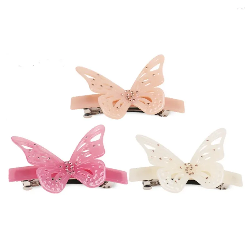 Haarclips Schmetterlingsclip Barrettes für Frauen Mädchen Marke Ein französisches Design Accessoire Ornament Schmuck Tiara Büro Karriere