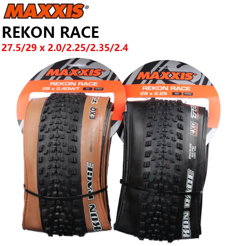 Maxxis Rekon Race（M355RU）タイヤ27.5/29 X 2.0/2.25/2.35/2.4WT/2.4 MTBオリジナル自転車部品用の自転車折りたたみ式タイヤパンク