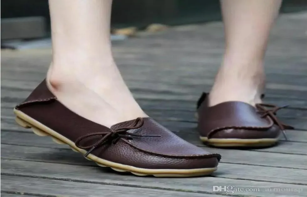 Entièrement 20 couleurs extérieure en cuir authentique Doug chaussures femme modes de femme nouveau avec des chaussures décontractées à fond doux femelles dames leisure7297612