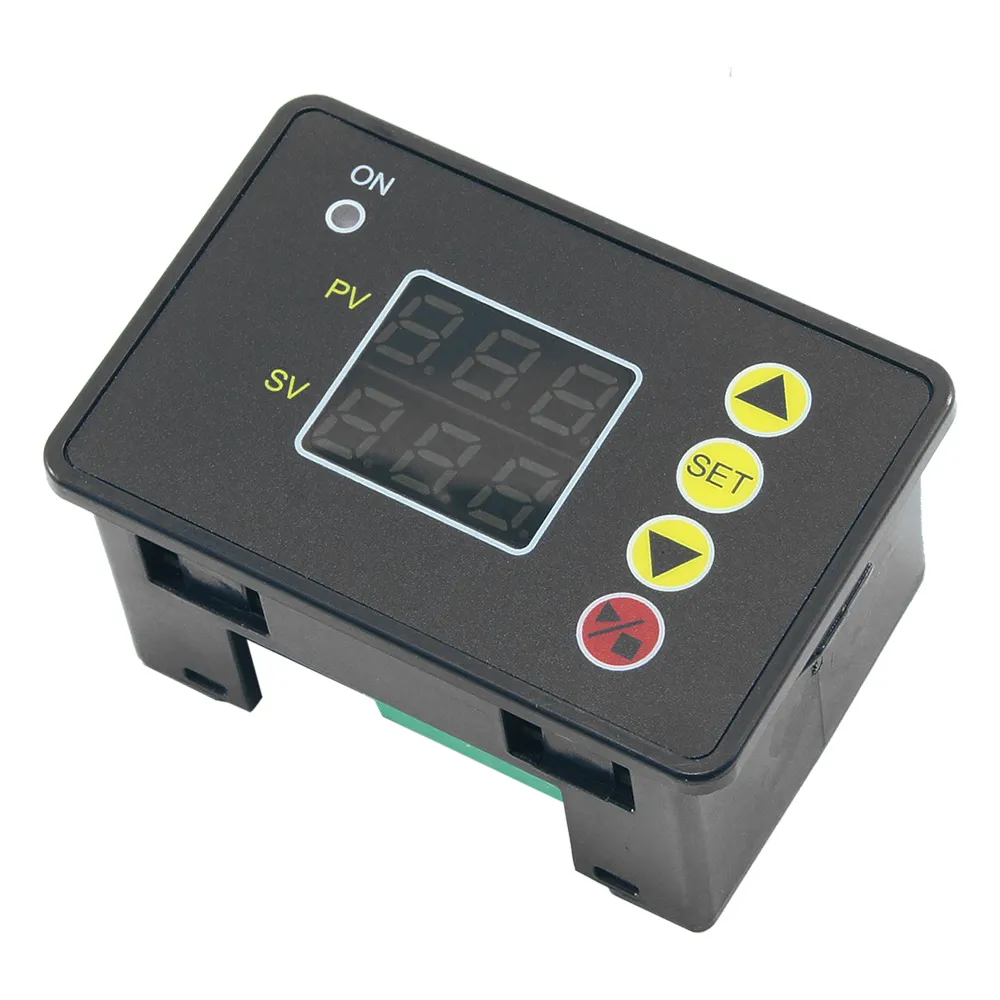 Módulo De Retardo Temporizador Con Relé Y Pantalla LED - 12V - Para Automatización Del Hogar O Proyectos