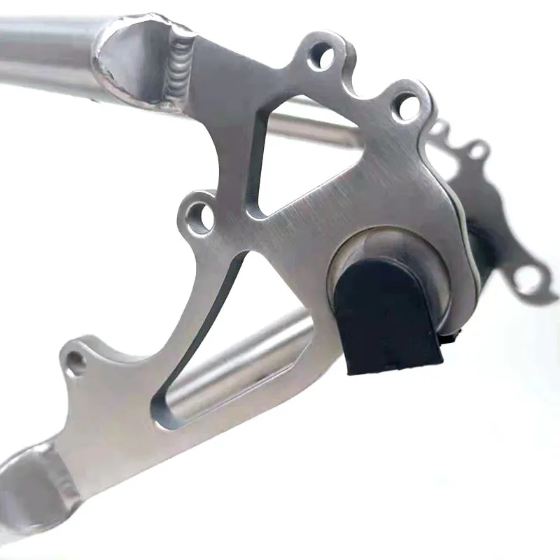 自転車のディスクブレーキ20 軽量チタンホイールセット：406/451