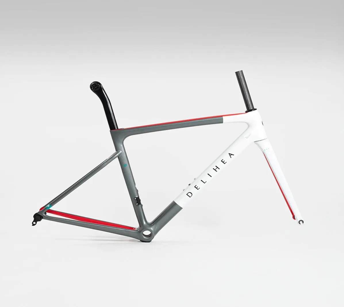 Delihea Rest Red Rimdisc Road Bicycle Frameset Carbon Bike рама на открытом воздухе езда на велосипеде 4671528