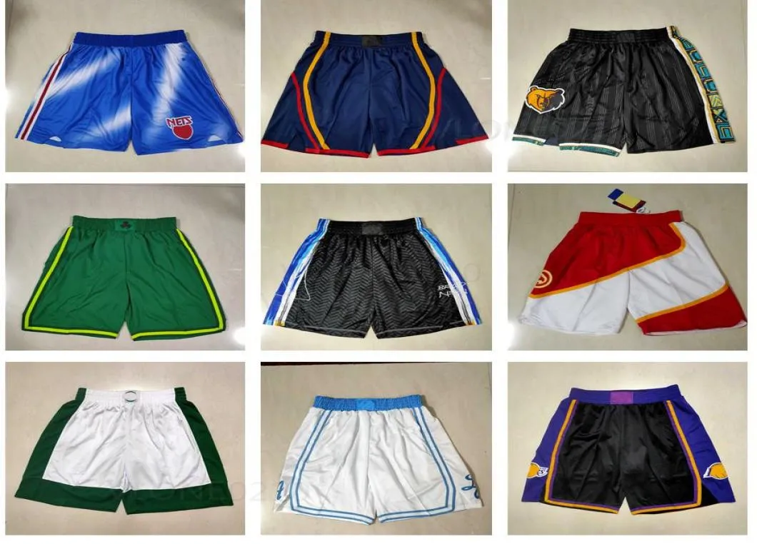 Shorts sport casual di moda men039 Celtics Lakers Nets Warriors Team8096241