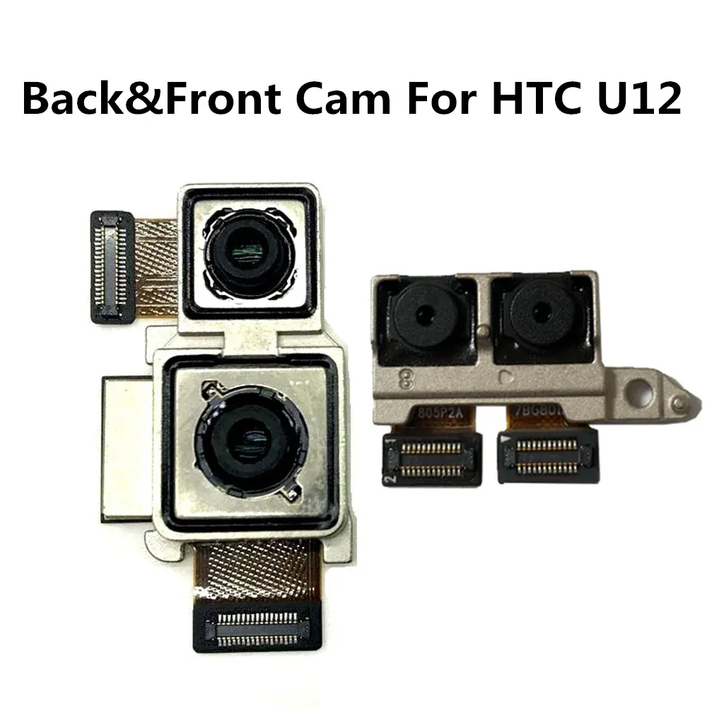 Cânda flexível traseira da câmera frontal traseira para HTC U12 mais U12 Vida U11 Olhos U11 U11 U11 PLUS PRINCIPAL PRINCIPAL MODULO DE CAMANA PRINCIPAL