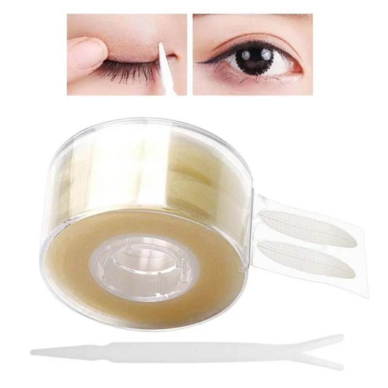 600pcs Eye Lift Strips Double Eyelid Tape Eyelid Stripe Big Eyes Invisible Double Fold Eyelid Sticker Makeup Tool Accessories
