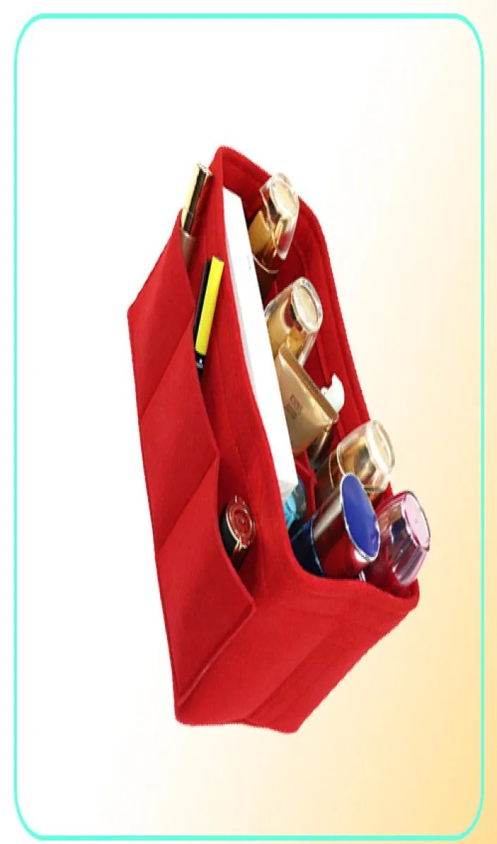 Bolsa de saco de inserção integral para organizador de bolsas para bolsa de bolsa Organizador de bolsas 4 tamanho Pelikus Felt Burse Tote Organizer Inserir MultipLock9342430