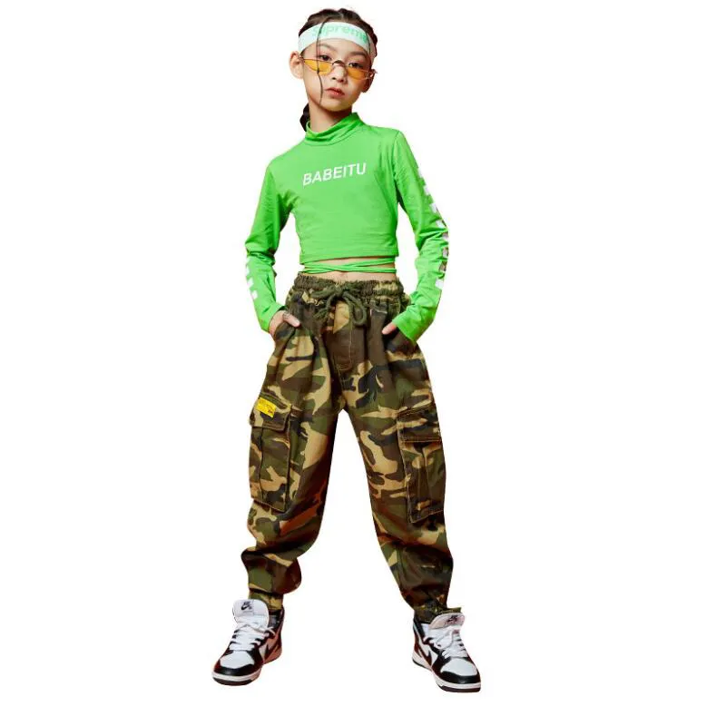 Green Cargo Pants Outfit, Hip Hop Dance Clothes: Childrens Hip Hop
