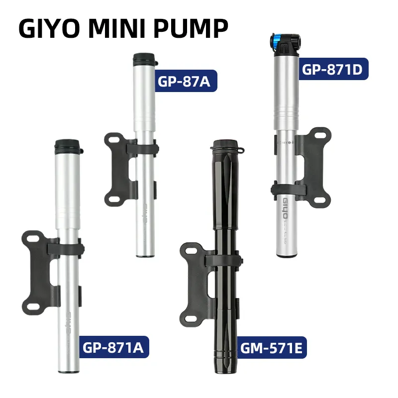 120psi mini cykelpump aluminiumlegering dold slang cykel hand pump däck inflator schrader presta ventil mtb väg cykling pump