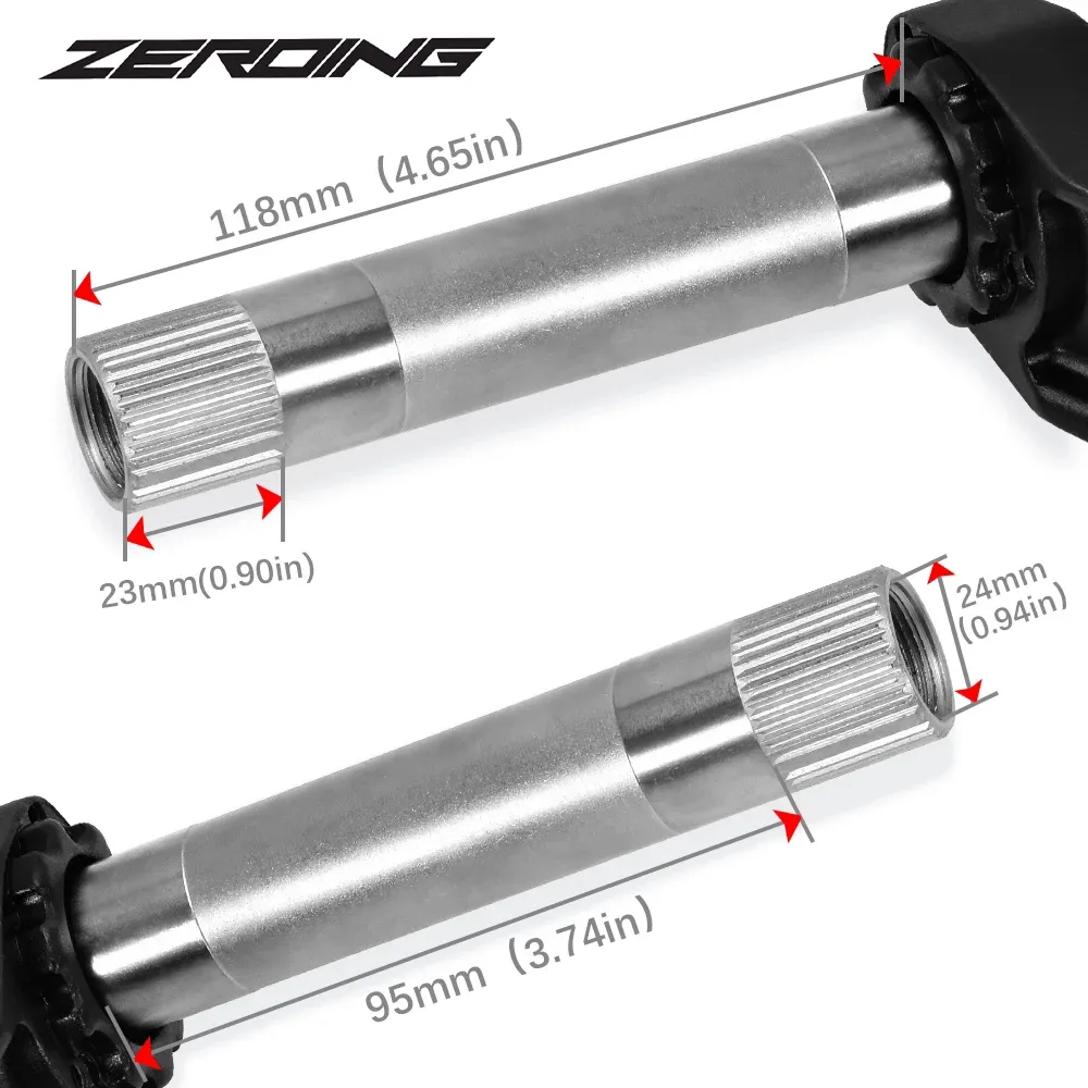 Zeroing GX rowerowe rowerowe rower górski 175 mm podwójne trawki 36-26T 38-28T Crown GXP części korbowe dla Shimano SRAM