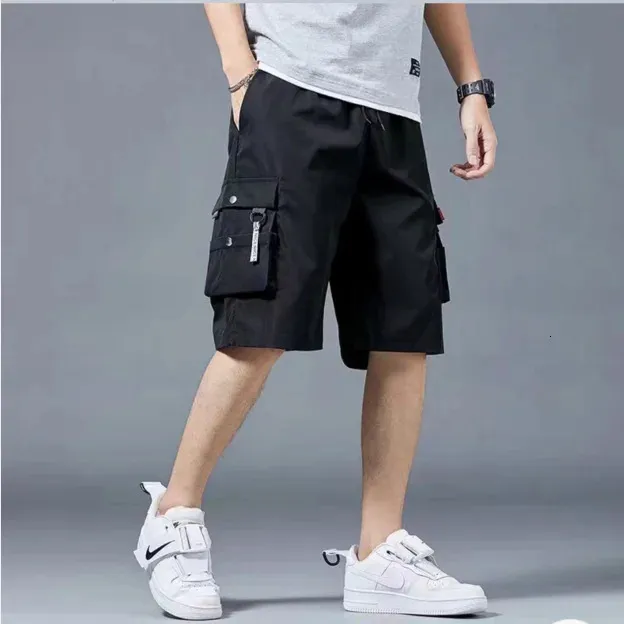 Cargo Shorts Herren Mode Sommer Ins Casual Hosen Studenten Trend Port Windhose 240410